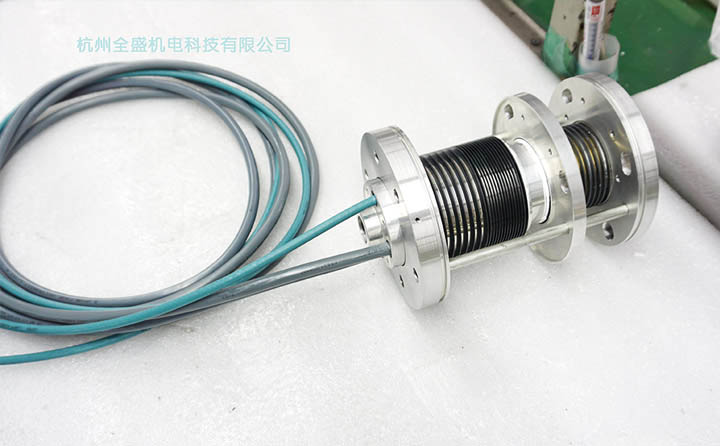 導(dǎo)電環(huán)結(jié)構(gòu)圖 氣動滑環(huán)結(jié)構(gòu)原理圖